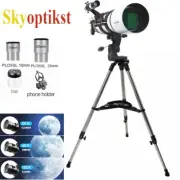 Refractor Skyoptikst 102/600 astronomical telescope with mobile holder Adapter