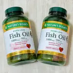 2026/09 現貨 自然之寶 NATURE'S BOUNTY 魚油 FISH OIL 美國好市多