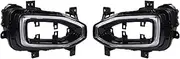2GA941055 2GA941056 LED DRL Daytime Running Light Car Lights Compatible With VW T-ROC Deluxe 2017 2018 2019 2020 2021 Car Accessories(Left and Right)