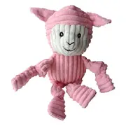 Paw Play 30cm Sheep Pet/Puppy Dog Chew Bite Toy Plush Squeak Teething w/Squeaker