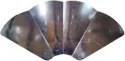 Solar Mirror 78 x 38 cm Foldable Quick Tan Beach Sea Boat Camping Pool Closed 38 x 22 cm