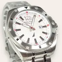 在飛比找Yahoo!奇摩拍賣優惠-全新 現貨 Nautica STAINLESS STEEL 