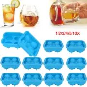 Lot10 3D SiliconeICE Balls Maker Round Sphere Tray Mold Cube Whiskey Cocktails