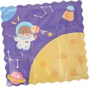 Generic Summer Cooling Cushion Cute Cartoon Design Breathable Ice Pad for Cars Office Chairs Strollers Home Comfortable Car Seat Cushion for Driving Durable Refreshing