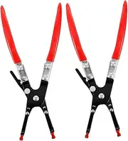 COMPUKAS 2Pcs Welding Pliers Durable Soldering Aid Clamp for Precise Control Automotive Electrical Work Heavy Duty Welding Tool for Efficient Welding