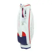 Le Coq Sportif Caddy Bag 8.5Type 6way 46in White QQCVJ01 Women's