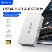 ORICO USB4 HUB 40Gbps USB C HUB PD85W 8K@30Hz Display Support Daisy Chain Expand