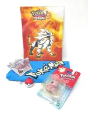 POKÉMON Collectables Keyring Cushion Stickers Poster Mew Pullback Bundle Set New