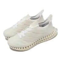 在飛比找momo購物網優惠-【adidas 愛迪達】慢跑鞋 4DFWD 3 W 女鞋 米