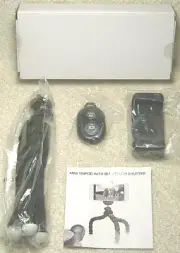MARLBORO PROMOTIONAL FLEXIBLE MINI TRAVEL TRIPOD WITH BLUETOOTH SHUTTER - NEW