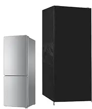 Fridge Cover - Appliance Top Mat, Refrigerator Protective Cover, Upright Freezer Cover | Stand Up Fridge Dust Protector with Storage Organizer, Zipper Design Waterproof Storage Shelf Cover for Kitchen