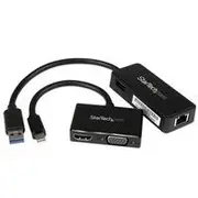 StarTech 2-in-1 Surface Pro Adapter Kit MSTS3MDPUGBK