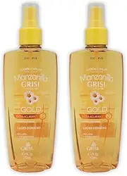 Grisi Chamomile Hair Lotion Manzanilla Lightens & Detangles 8.4 oz.. (2 Pack).. HPVagr
