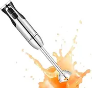 Hand Immersion Blender - Immersion Blender Food Blender,Kitchen Gadget Handheld Blender with Turbine Mode, Easy Control Grip Stick Mixer