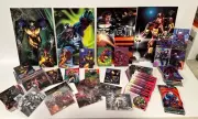 1994 Flair Marvel Universe Base Set FlairPrints PowerBlasters Promo Cards Lot