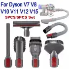 Vacuum Cleaner Crevice Tool Nozzle Brush Attachment For Dyson V7 V8 V10 V11 V15