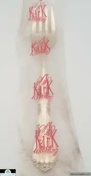 Kirk Cheryl Sterling Silver Salad Fork 6.75" *BRAND NEW*