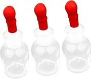 MUCKLILY 3PCS Essential Oil Glass Dropper Bottles Multi Functional Compact Perfume Bottles with Design for Easy Liquid Observation Safe and Convenient Packaging for Daily Use