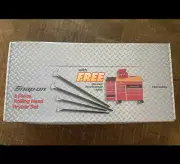 Brand New Factory Plastic Sealed Snap-On Tools 4 Piece Rolling Head Prybar Set