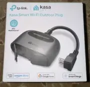 Outdoor Smart Plug Smart Home Wi-Fi Outlet with 2 Sockets IP64 Weather