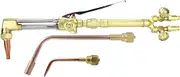 SÜA® - Heavy Duty Oxy-Fuel Torch Replacement for Victor with Check Valves + Cutting Tip + Welding Tip + Heating Tip (Acetylene)