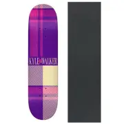 Real Skateboard Deck Kyle Walker Highland 8.06" x 31.8" with Grip
