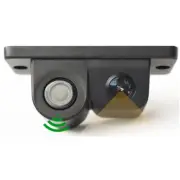 2in1 Car Parking Reversing Sensor Radar Rear View Backup Camera Alarm Waterproof (for: Honda Civic)