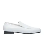 Totême Almond Toe Slip-On Loafers 35,37,40 White