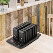 16 Restaurant Coaster Pager Guest Call Wireless Paging Queuing Calling System !