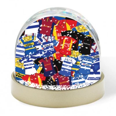 Reading Retro Kit Mash Snow Globe Xmas Decoration Great Fans Gift