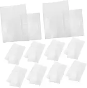 Veemoon 40pcs Clear Book Cover Protector for Soft Cover Books Effortless Application and Lightweight Design