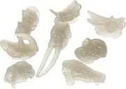 SOPOTUTU 1Set Glow The Dark Dinosaur Skull Dinosaur Bones Model for Educational Fossil Skeleton for Creative Play and Recognition Skills Development