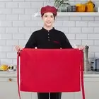 Comfortable Chef Apron with Thermometer Pocket Kitchen Cooking Aprons for Men