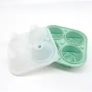 1/2 Pcs Silicone Ice Cube Ball Maker Tray Sphere Rose Molds Bar Whiskey Cocktail