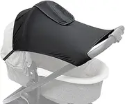 Pushchair Stroller Sunshade - UV-Protected Rainproof Sunshade - Sun Rain Shade Canopy for Car Seats, Pram, Pushchair, Stroller