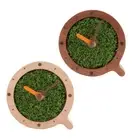 Bedroom Round Alarm Clock Quiet Analog Desk Clock Easily Read