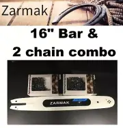 16"Chainsaw Bar and chain combo pack fits Stihl 3/8 LP 55 D/L semi chisel