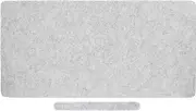 iplusmile Large Non Slip Felt Desk Mat Portable Desk Cushion for Office Elegant Design Slip Bottom Scratch Protection Light Grey for Home Decor and Workspace Use