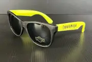 Captain Morgan Original Spiced Rum Neon Yellow Plastic Sunglasses - NEW