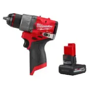 Milwaukee Power Drill 1/2" Brushless Cordless 12-V Drill Driver w/ 5Ah Battery
