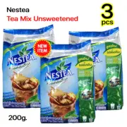 3X Instant Tea Mix Powder Unsweetened Nestea Nestle Instant Tea No Sugar 200 g.