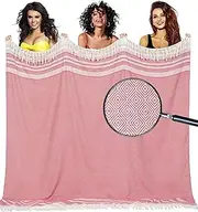 Oversized Turkish Beach Towel Blanket Cotton Giant XL Sandproof Towels Huge Linen XXL Extra Large Big Throw Quilt Blankets for Adults Cloud Travel Camping Glamping Accessories Essentials