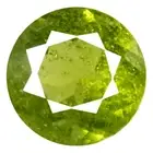 0.70 ct Remarkable Round (5 x 6 mm) Un-Heated Nigeria Grossular Garnet Gemstone