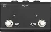 Adoerpai ABY Channel Switch Pedal Box Line AB Selector True Bypass For Guitar Effect Pedal