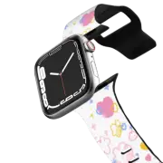 Apple Watch Series 4-6, SE (44mm) Impact Band Doodle Apple Watch Band by tabetaaii