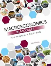 Macroeconomics in Modules - Paperback, by Krugman Paul; Wells Robin - New h