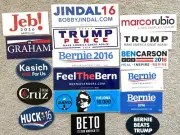 17 2016 2020 Official President Campaign Bumper Sticker Lot Trump Bernie + More