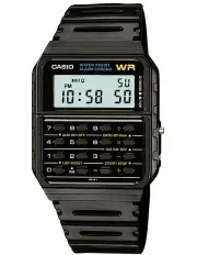 [Casio] CA53W 1 Black Vintage Calculator Watch