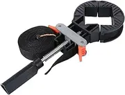 NUOBESTY Tension Angle Clamp Right Angle Strap Clamp for Woodworking Quick Tightening Frame Support Easy to Use No Damage to Surfaces Versatile for Various Shapes