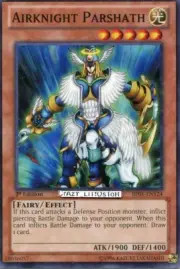 YU-GI-OH AIRKNIGHT PARSHATH 1ST ED STARFOIL RARE NM/MINT BP01-EN124